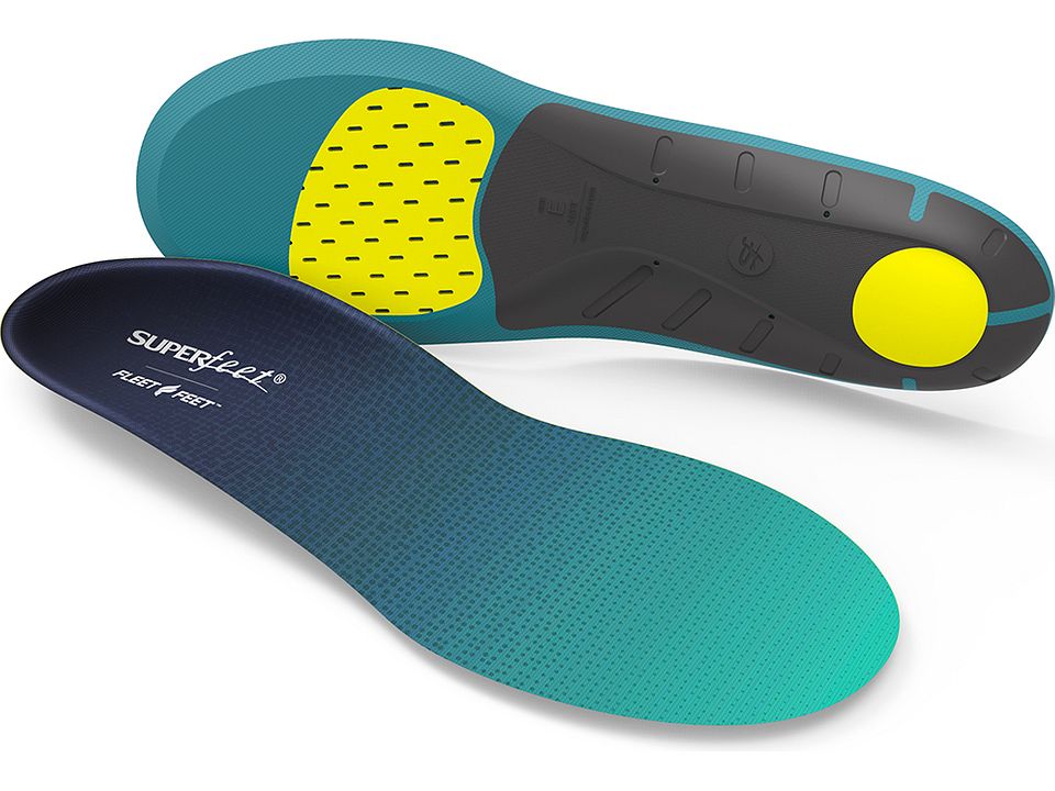 Superfeet X Fleet Feet Dynamic Run Insoles Support Local Ballard