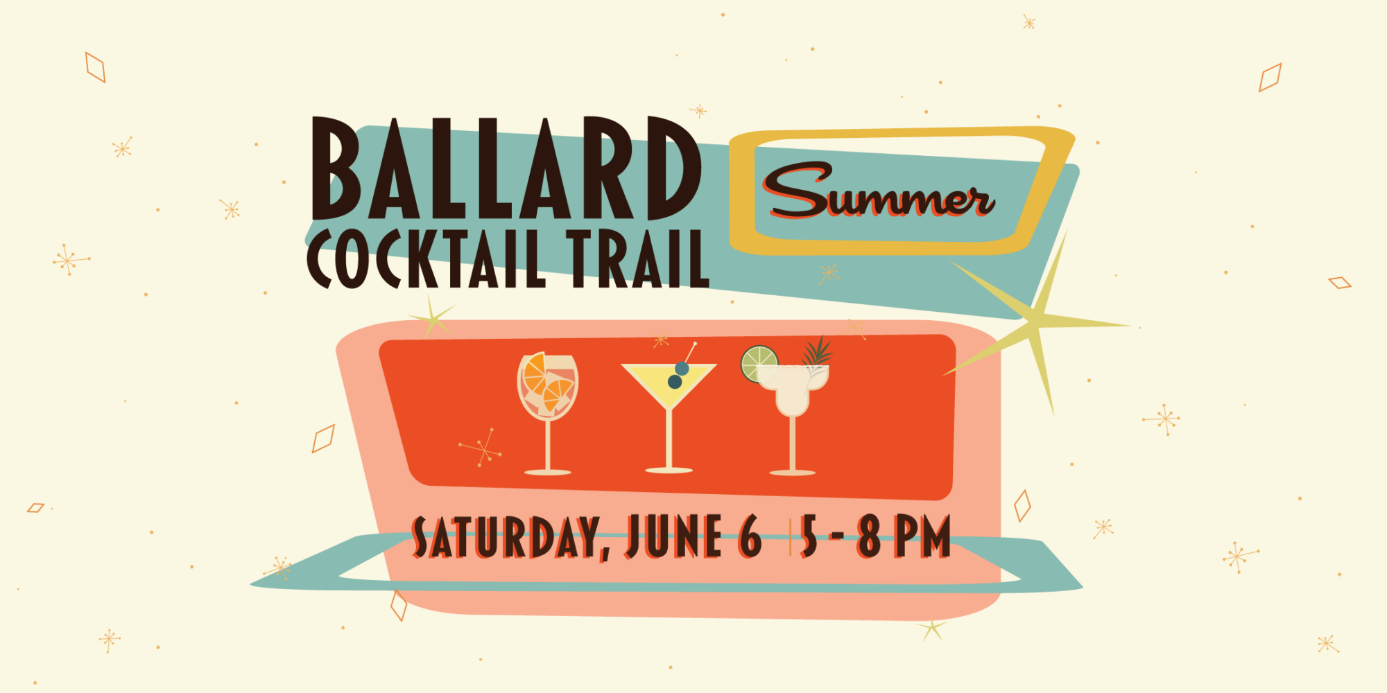 Ballard Summer Cocktail Trail 2026 eventbrite